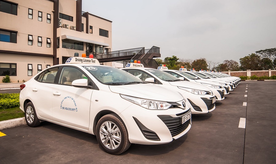 Hướng dẫn học lái xe b2 học thực hành