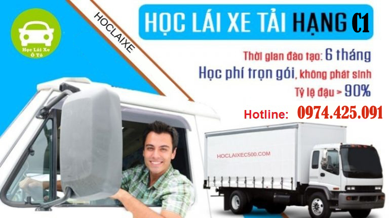 học lái xe bằng C1